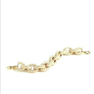 J. Crew Classic Pave Link Bracelet